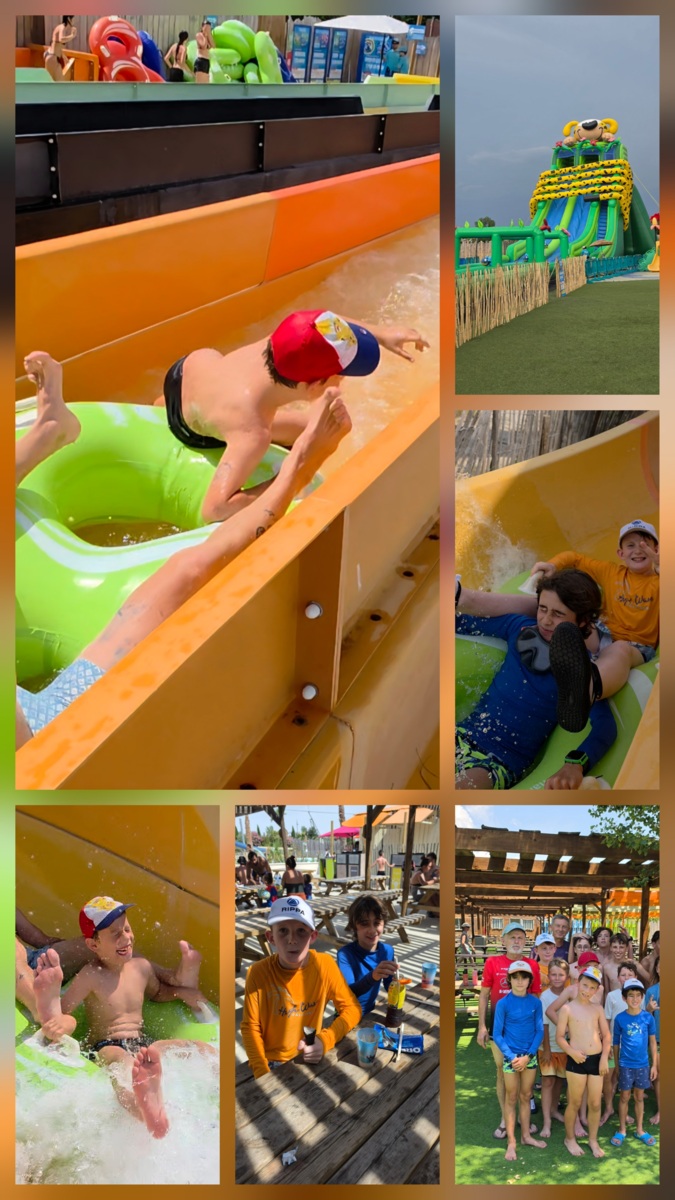 Sortie fin d'année Wave Island